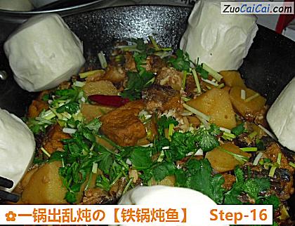 铁锅炖鱼做法第十六步骤