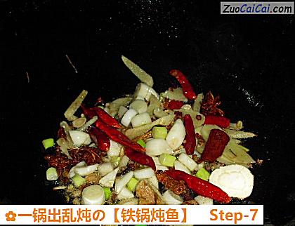 铁锅炖鱼做法第七步骤