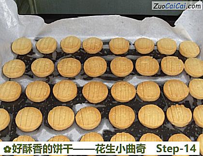 花生小曲奇做法第十四步骤