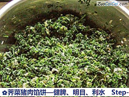 荠菜猪肉馅饼做法第十步骤