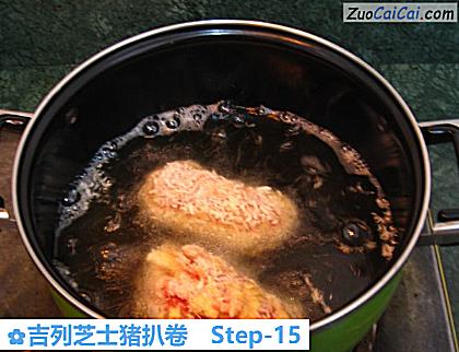 吉列芝士猪扒卷做法第十五步骤