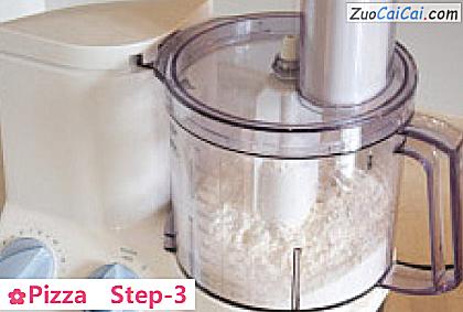 Pizza做法第三步骤
