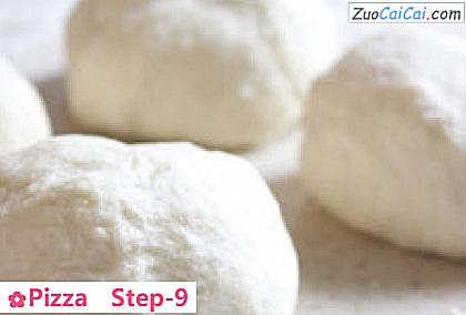 Pizza做法第九步骤