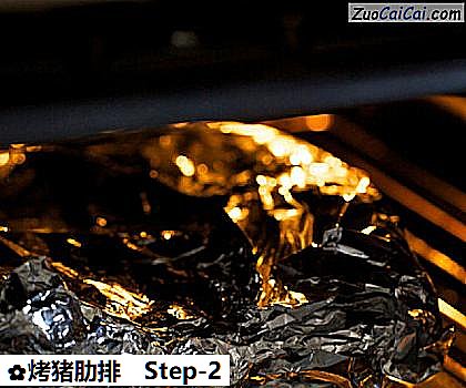 烤猪肋排做法第二步骤