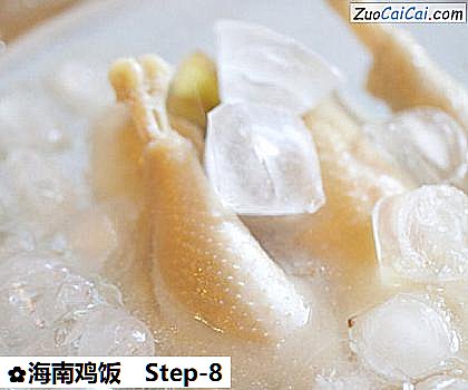 海南鸡饭做法第八步骤