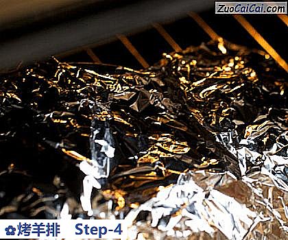 烤羊排做法第四步骤