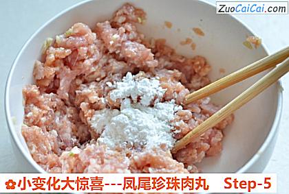 -凤尾珍珠肉丸做法第五步骤