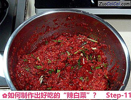 如何制作出好吃的“辣白菜”？做法第十一步骤