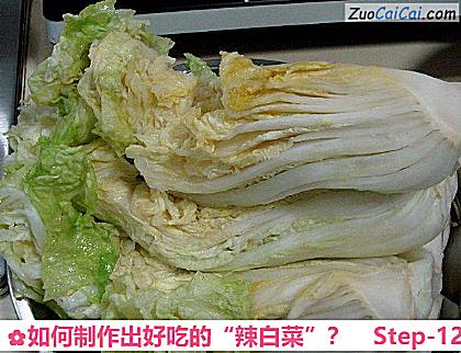 如何制作出好吃的“辣白菜”？做法第十二步骤