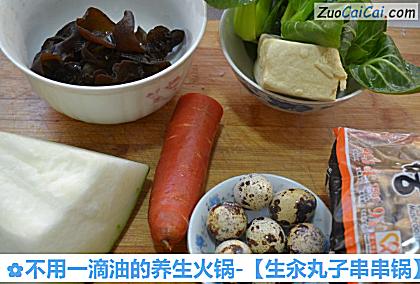 不用一滴油的养生火锅-［生汆丸子串串锅］做法第十步骤