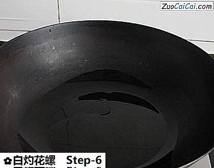 白灼花螺做法第六步骤