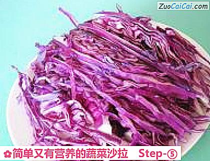 简单又有营养的蔬菜沙拉做法第五步骤