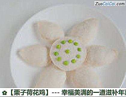 栗子荷花鸡做法第十二步骤