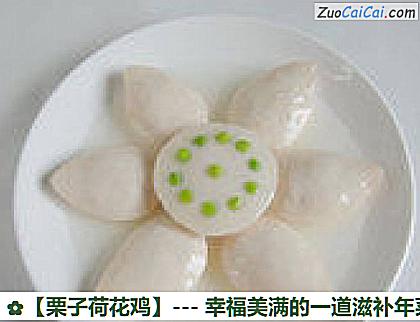 栗子荷花鸡做法第十四步骤