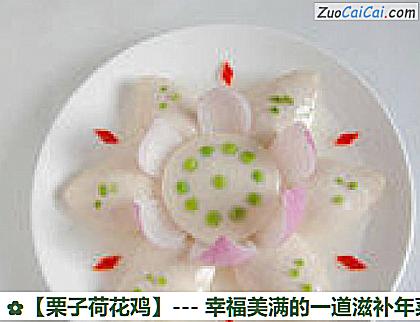 栗子荷花鸡做法第十五步骤