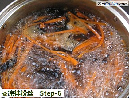 凉拌粉丝做法第六步骤