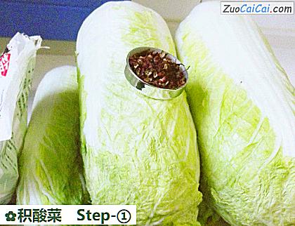 积酸菜做法第一步骤