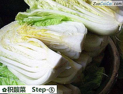 积酸菜做法第五步骤