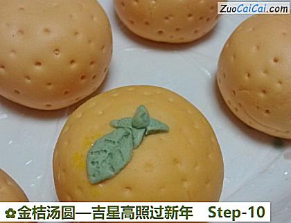 金桔汤圆做法第十步骤