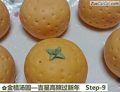 金桔汤圆做法第九步骤