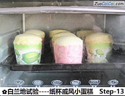 白兰地试验－纸杯戚风小蛋糕做法第十三步骤