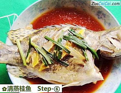 清蒸桂鱼成品图2