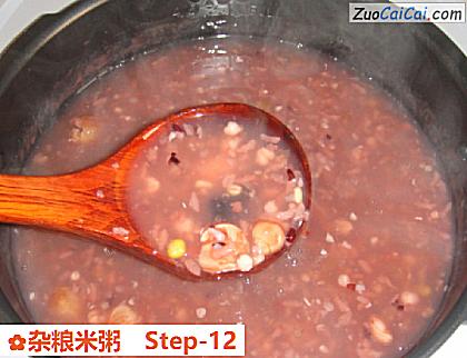 杂粮米粥做法第十二步骤