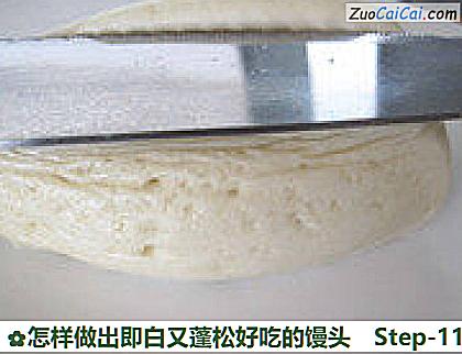 怎样做出即白又蓬松好吃的馒头做法第十一步骤