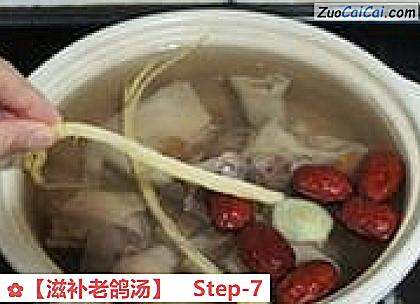 ［滋补老鸽汤］做法第七步骤