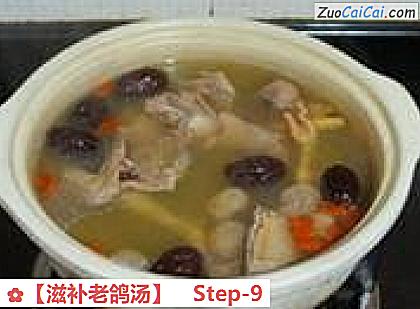 ［滋补老鸽汤］做法第九步骤
