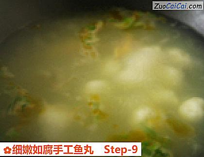 细嫩如腐手工鱼丸做法第九步骤