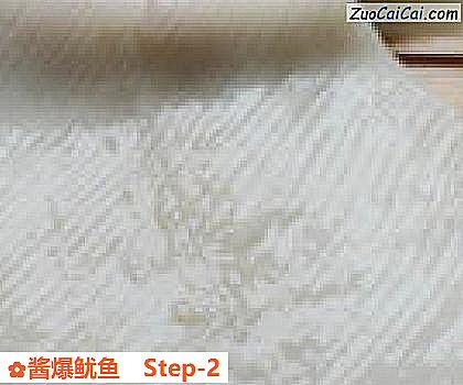 酱爆鱿鱼做法第二步骤