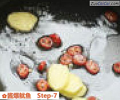 酱爆鱿鱼做法第七步骤