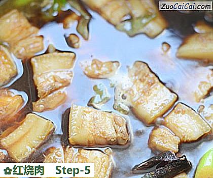 红烧肉做法第五步骤