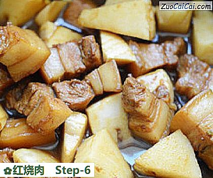 红烧肉做法第六步骤