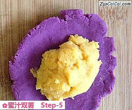 蜜汁双薯做法第五步骤