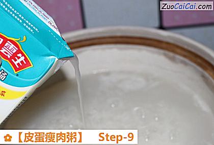 皮蛋瘦肉粥做法第九步骤