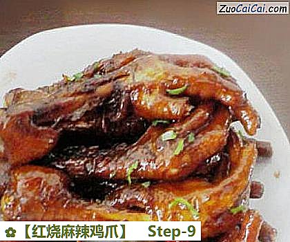 红烧麻辣鸡爪做法第九步骤