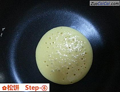 松饼做法第六步骤