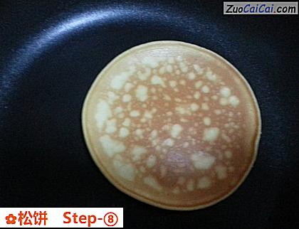 松饼做法第八步骤