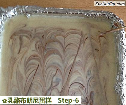 乳酪布朗尼蛋糕做法第六步骤
