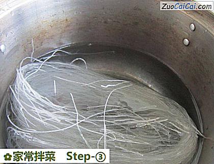 家常拌菜做法第三步骤