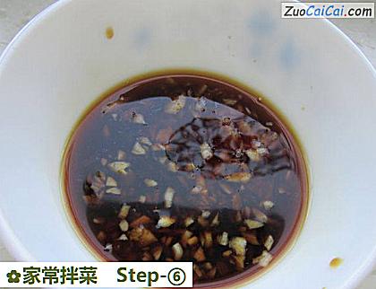 家常拌菜做法第六步骤