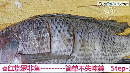 红烧罗非鱼做法第二步骤