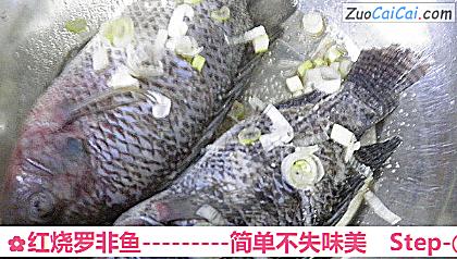 红烧罗非鱼做法第三步骤