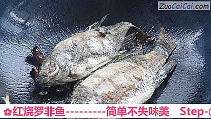 红烧罗非鱼做法第六步骤