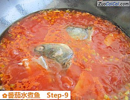 番茄水煮鱼做法第九步骤