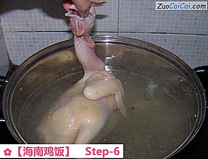 海南鸡饭做法第六步骤