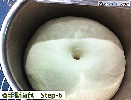 手撕面包做法第六步骤