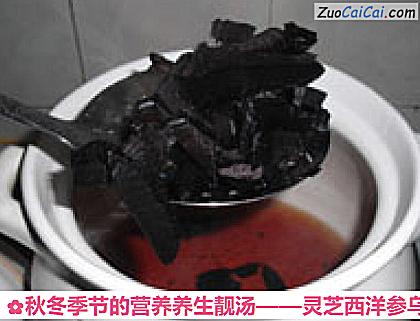 灵芝西洋参乌鸡汤做法第六步骤